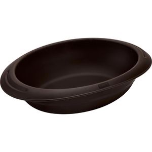 Lurch Backform FlexiForm Oval 85034, Brotbackform, aus Silikon, 24 x 18 x 10,5 cm, braun