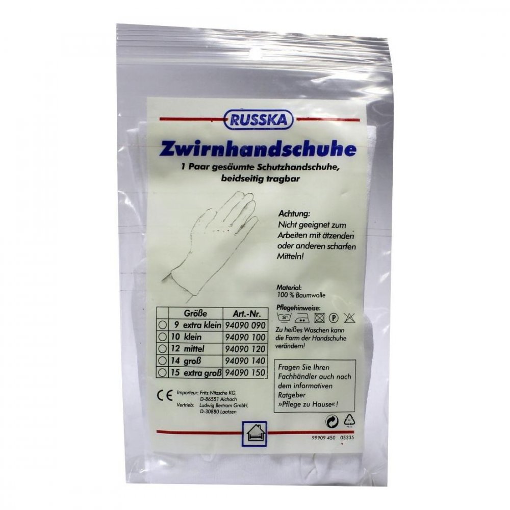 LUDWIG BERTRAM GmbH Zwirnhandschuhe extra gross 01334329