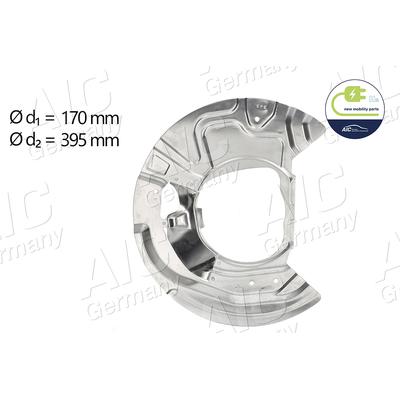 AIC Spritzblech, Bremsscheibe 57760 Vorderachse links für BMW