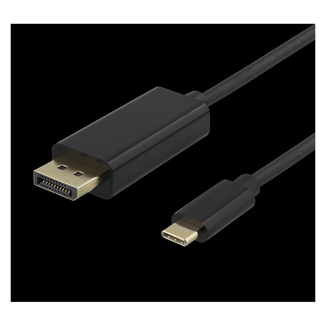 Deltaco DisplayPort - USB C (2 m) (USBC-DP200)