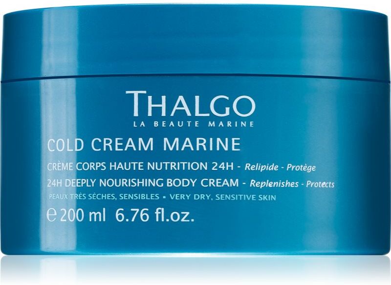 Thalgo Cold Cream Marine 24H Deeply Nourishing Body Cream nährende Körpercrem 200 ml