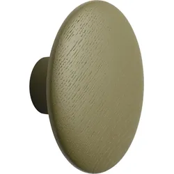 Dots Wood Wandhaken 13 cm khaki