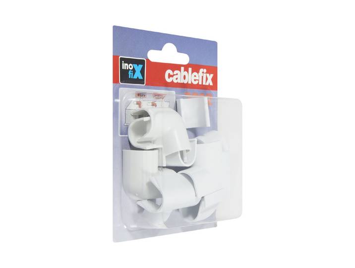 Inofix Kabelkanal Verbindungen Weiss 10 mm