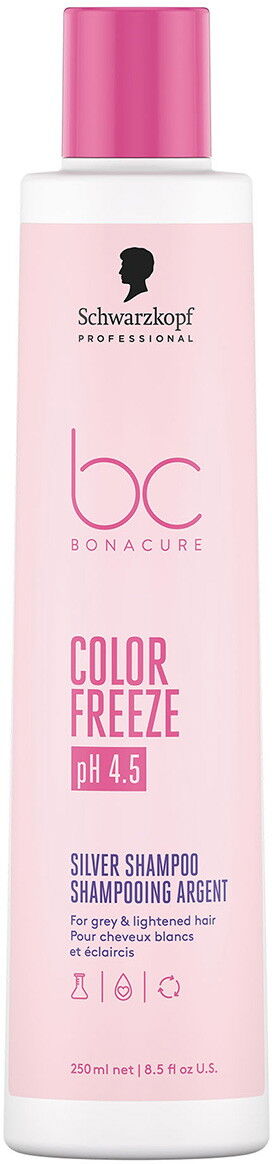 250ml Schwarzkopf Professional BC Bonacure COLOR FREEZE Silver Shampoo