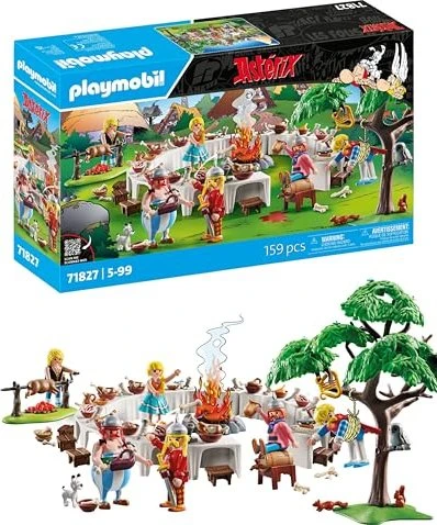 Playmobil 71827 Asterix: Das Dorfbankett
