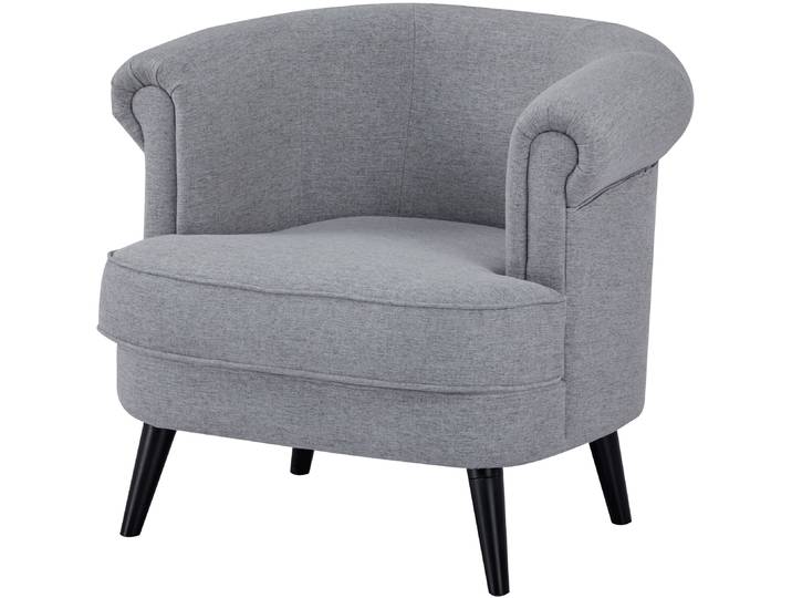 Sessel INOSIGN HUTSELL in Cord und Webstoff, TV-Sessel oder Relax-Sessel , grau (hellgrau), B:80cm H:72cm T:74cm, Holzgestell, Schaum-Polsterung, Holzbeine und pflegeleichter Bezug, Sessel, Sessel, passt in jedes Wohnzimmer