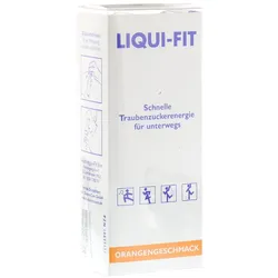 Liqui FIT Flüssige Zuckerlösung Orange B 12 St