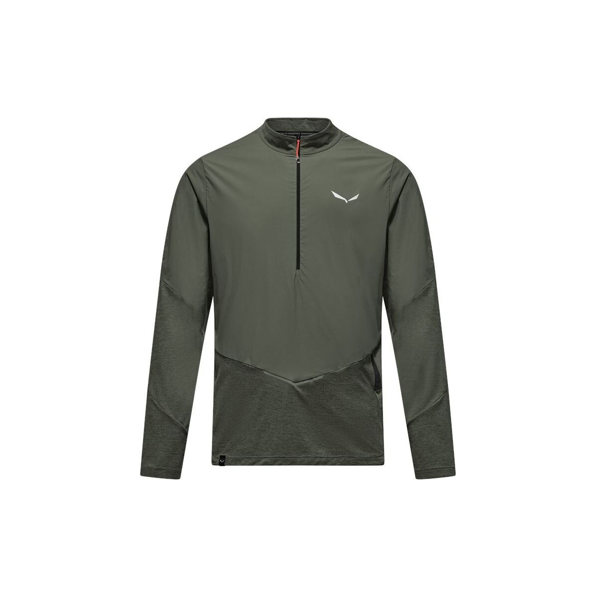 Salewa Pedroc Dry'ton Wind Half Zip Tee M faded green (5A50) 48/M 00-0000029172-5A50-48/M