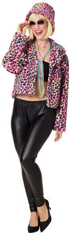 Fell-Jacke "Leo", bunt