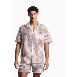 Emporio Armani für Herren. EM000593_AF20450 Hemd Saison Flieder (L), Lässig, Baumwolle, Kurzarm