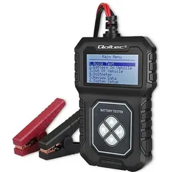 Qoltec, Multimeter, Batterietester mit LCD 12V 30Ah 220Ah AGM GEL