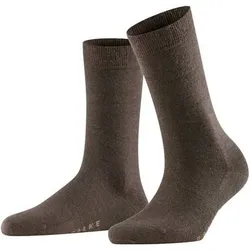 FALKE Damen Socken Da FALKE Softmerino SO, Größe 37-38 in Braun 5239