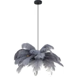 Hängeleuchte Fedi Grau/Schwarz max. 3 Watt