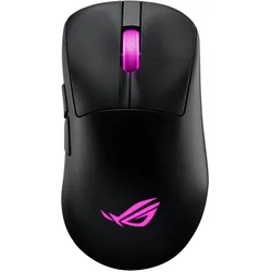 ASUS ROG Keris II Origin (Kabelgebunden, Kabellos), Maus, Schwarz
