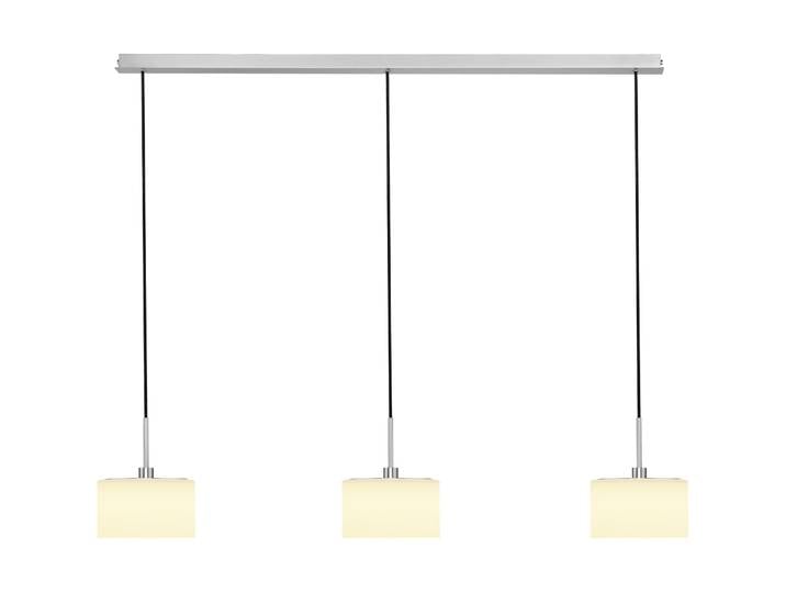 Bankamp Designer-Pendellampe Karl75 Nickel matt Messing/Glas - Designer-Pendellampe