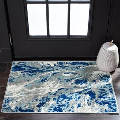 Alise Rugs Eternal Industrial Abstract Indoor Area Rug