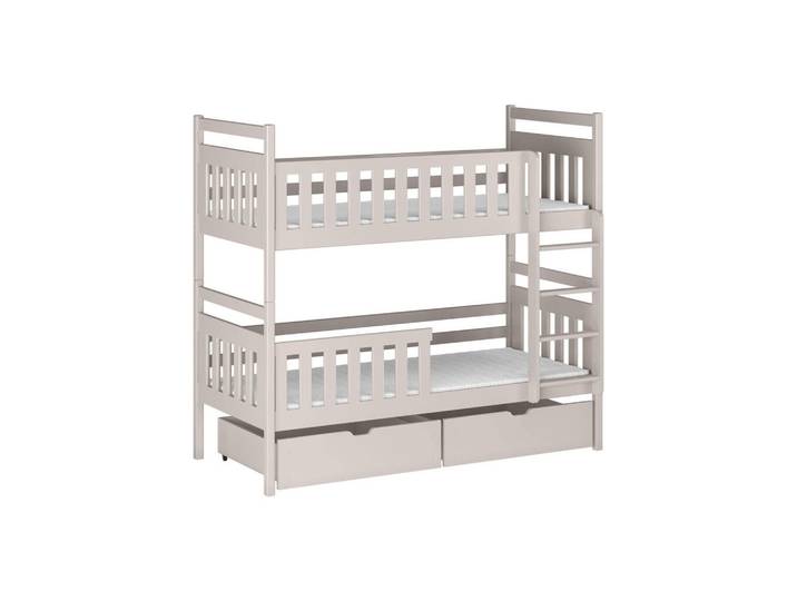 Deine Möbel 24 Etagenbett Mico Cashmere 90/200, Beige, Holz, Babymöbel & Kindermöbel, Kinderzimmer & Jugendzimmer, Stockbetten