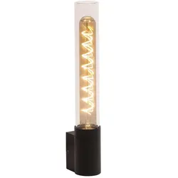 Lucide PILAR – Außenwandleuchte E27 IP54 Schwarz Essential