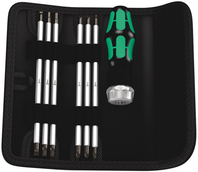 WERA Jeu de tournevis de montage avec fonction de cliquet 7 (05073665001)