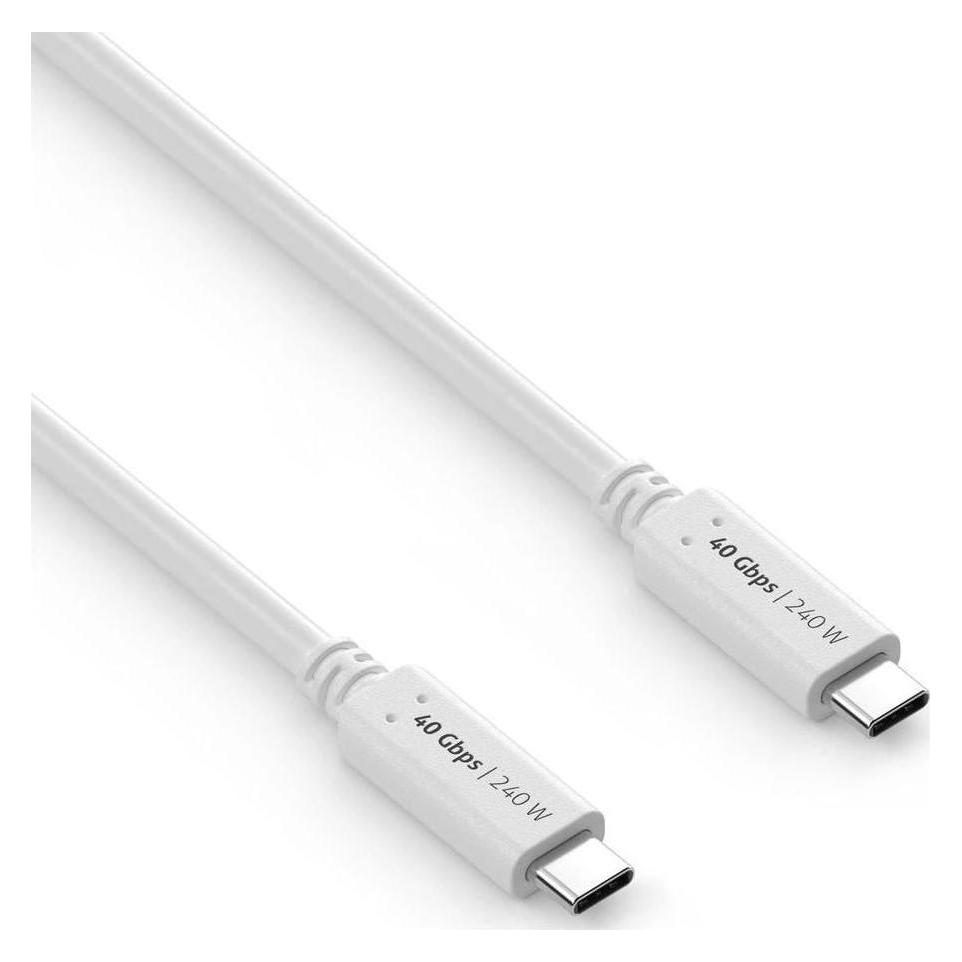 Purelink USB4-Kabel 40Gbps, 240W USB C - USB C (0.50 m, USB 4, 240 W) (IS2530-005)
