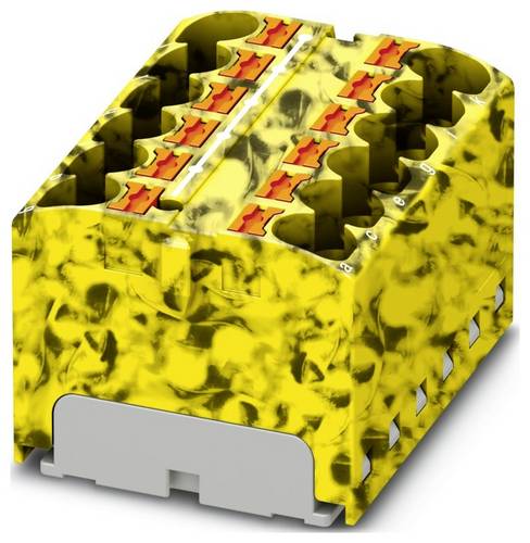 Phoenix Contact 3273832 Verteilerblock Schwarz-Gelb 8St.