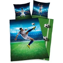 Bettwäsche-Set   ¦ mehrfarbig ¦ Maße (cm): B: 135 H: 1