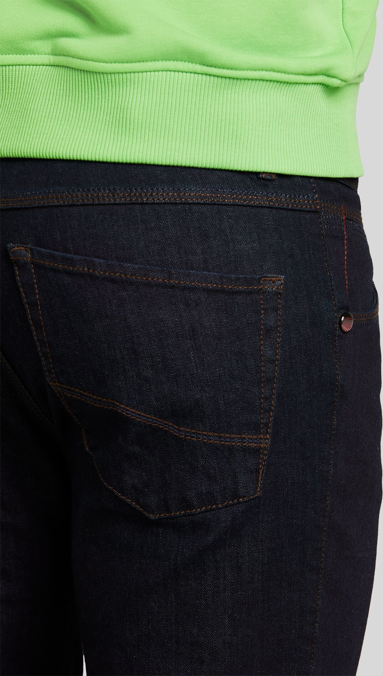 5-Pocket-Jeans BUGATTI, Herren, Gr. 33, Länge 34, blau (blau raw denim), 82% Baumwolle, 18% Elasthan, Jeans 5-Pocket-Jeans, mit Power Stretch blau raw denim 33, Länge 34