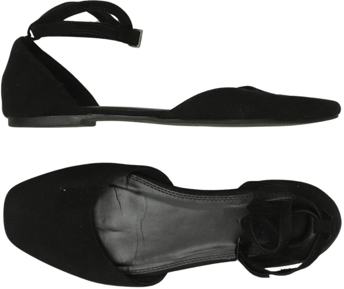asos Damen Ballerina, Schwarz, Gr. EU 37, kein / Etikett - Second Hand
