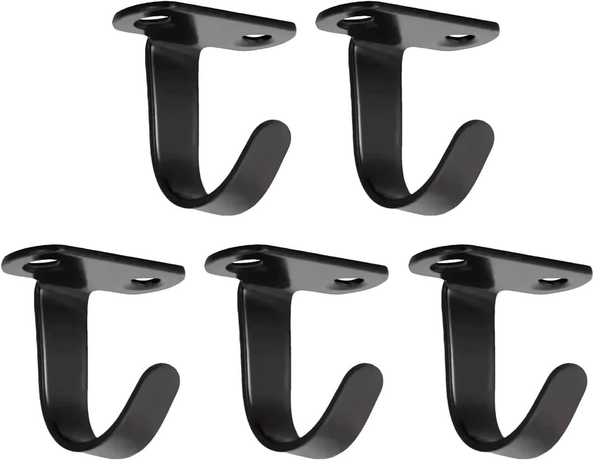 Garagehaak Organizer 5 stuks - Versterkte metalen opberghaken voor tuingereedschap