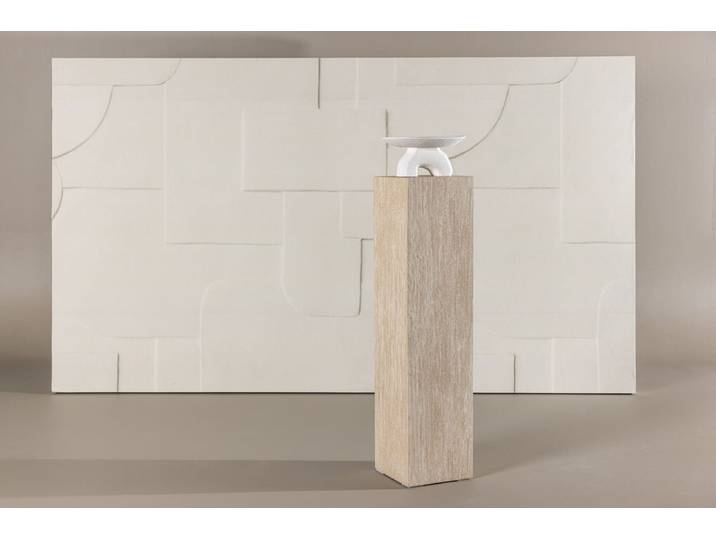 Beistelltisch Rubin – in verschiedenen Farben und Größen - Beige klein - Luxusbetten24