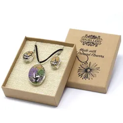 Pressed Flowers - Tree of Life set - Mixed Colours