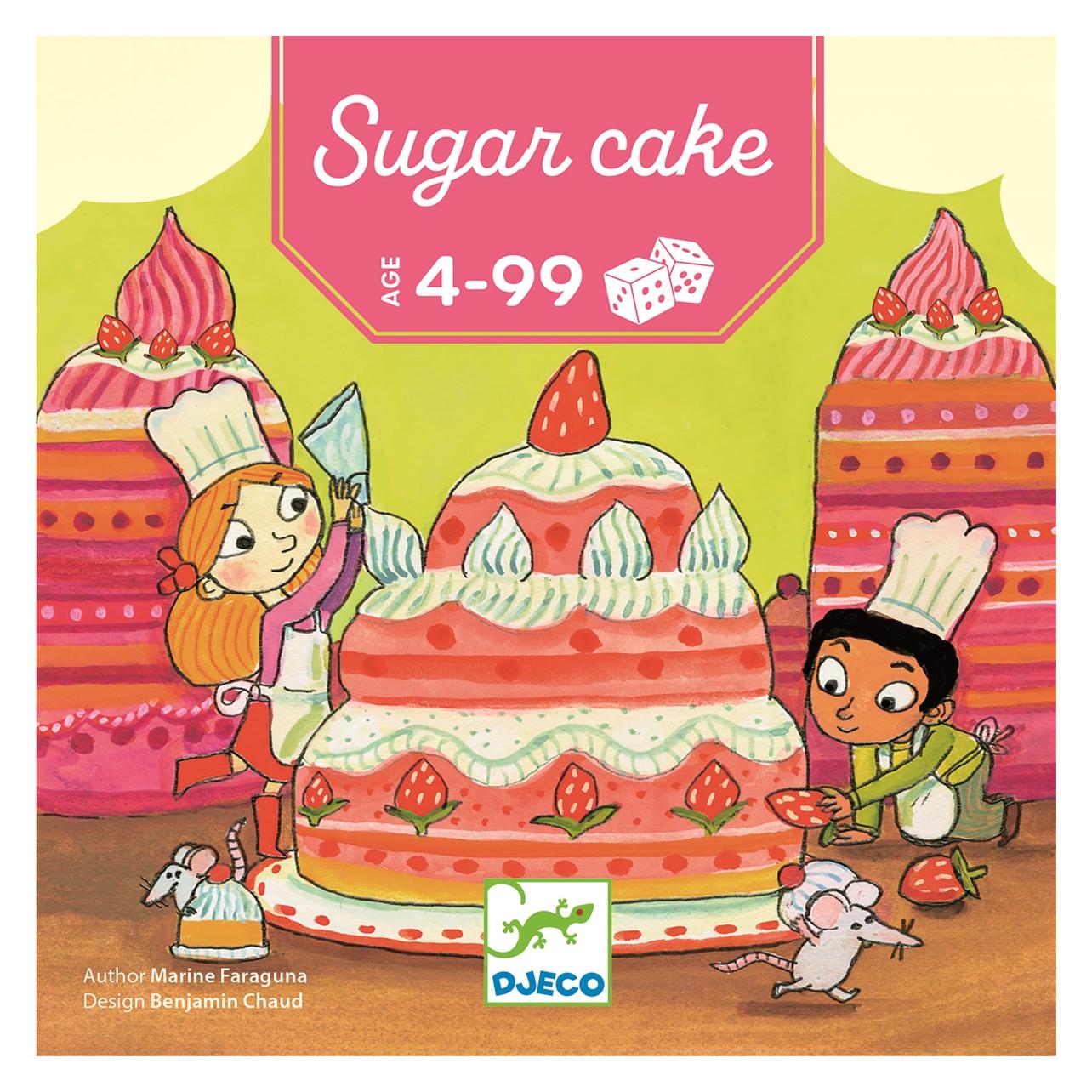 Djeco Würfelspiel Sugar cake (mult) (2 - 4 Spieler) (DJ00836)