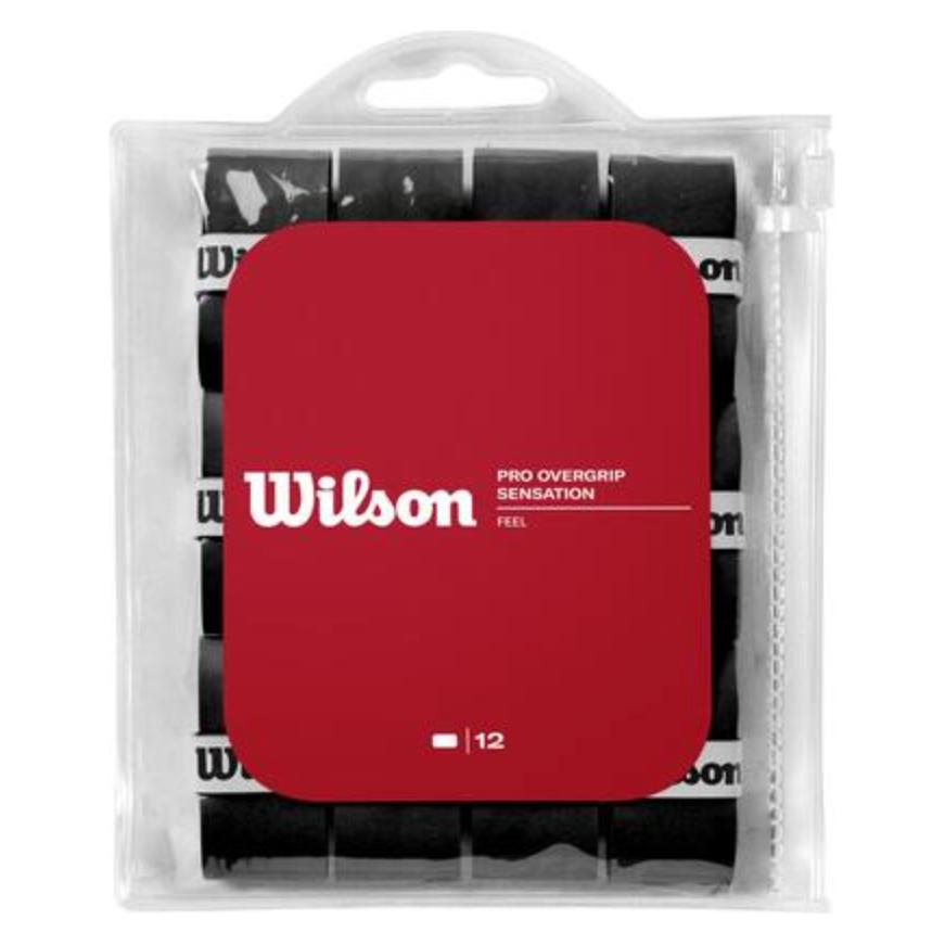 Wilson Pro Overgrip Sensation 12er Pack (WRZ4011BK)