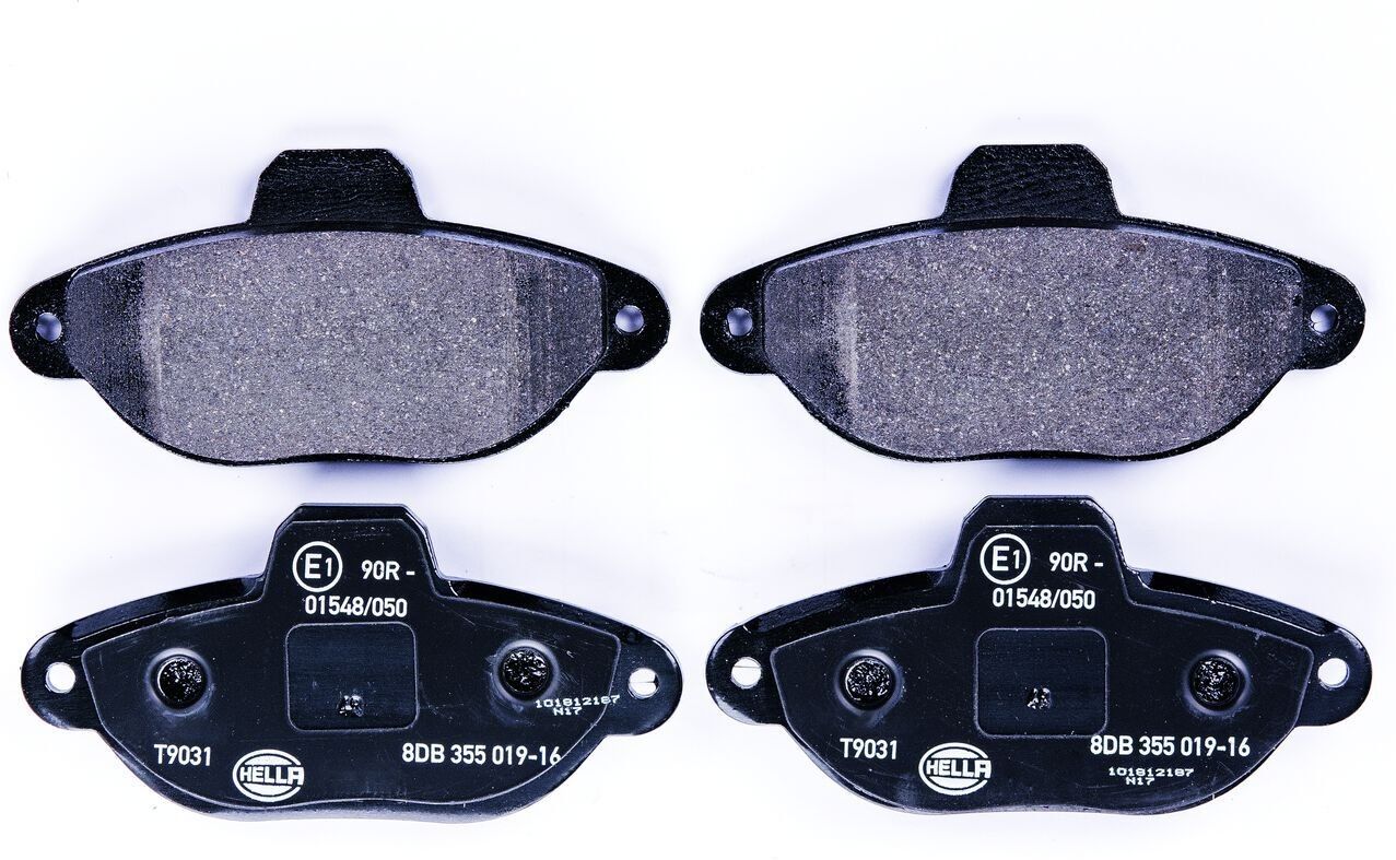 HELLA 8DB 355 019-161 Brake pad set