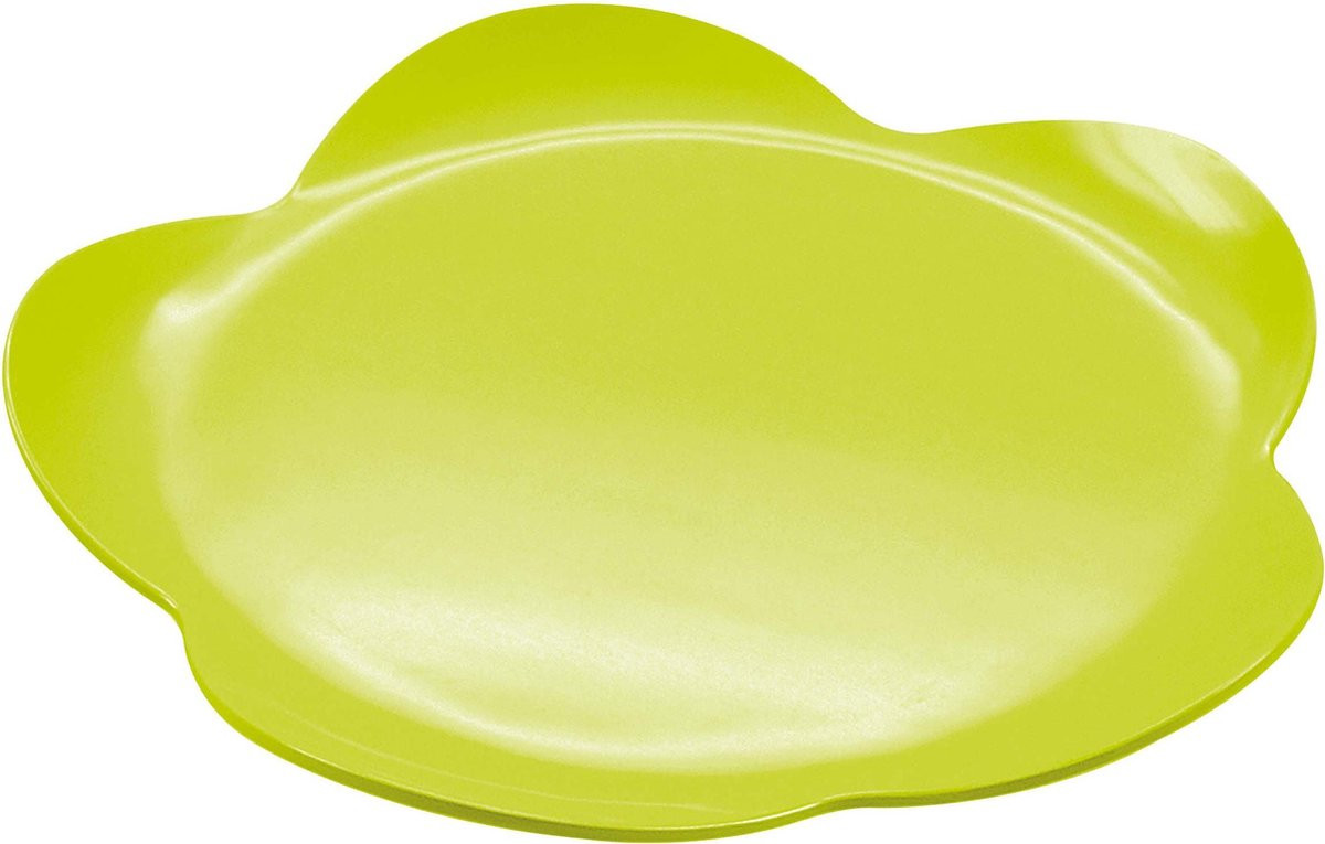 Zak! Designs Sweety dessertbord Melamine Lime groen 20 cm