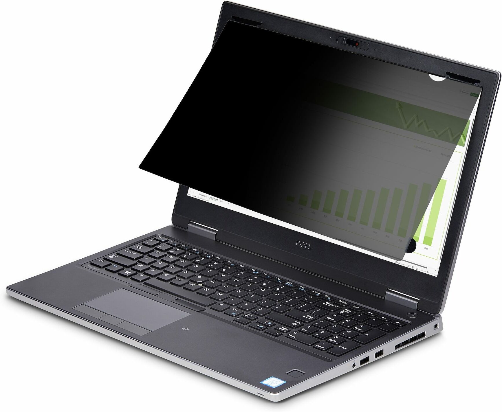 StarTech.com 14-inch 16:10 Flip-Up Privacy Screen with Touch, Anti-Glare Blue Light Filter, Laptop Monitor Screen Protector, +/- 30 Deg. View Angle