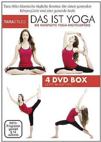 Tara Stiles - Das ist Yoga - Tägliches Yoga für jeden [4 DVDs] - Preis vom 11.10.2026 03:10:56 h