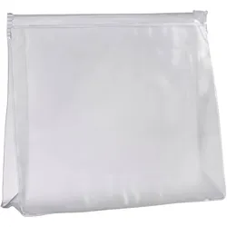 10 Gleitverschlussbeutel A5, transparent, Weich-PVC
