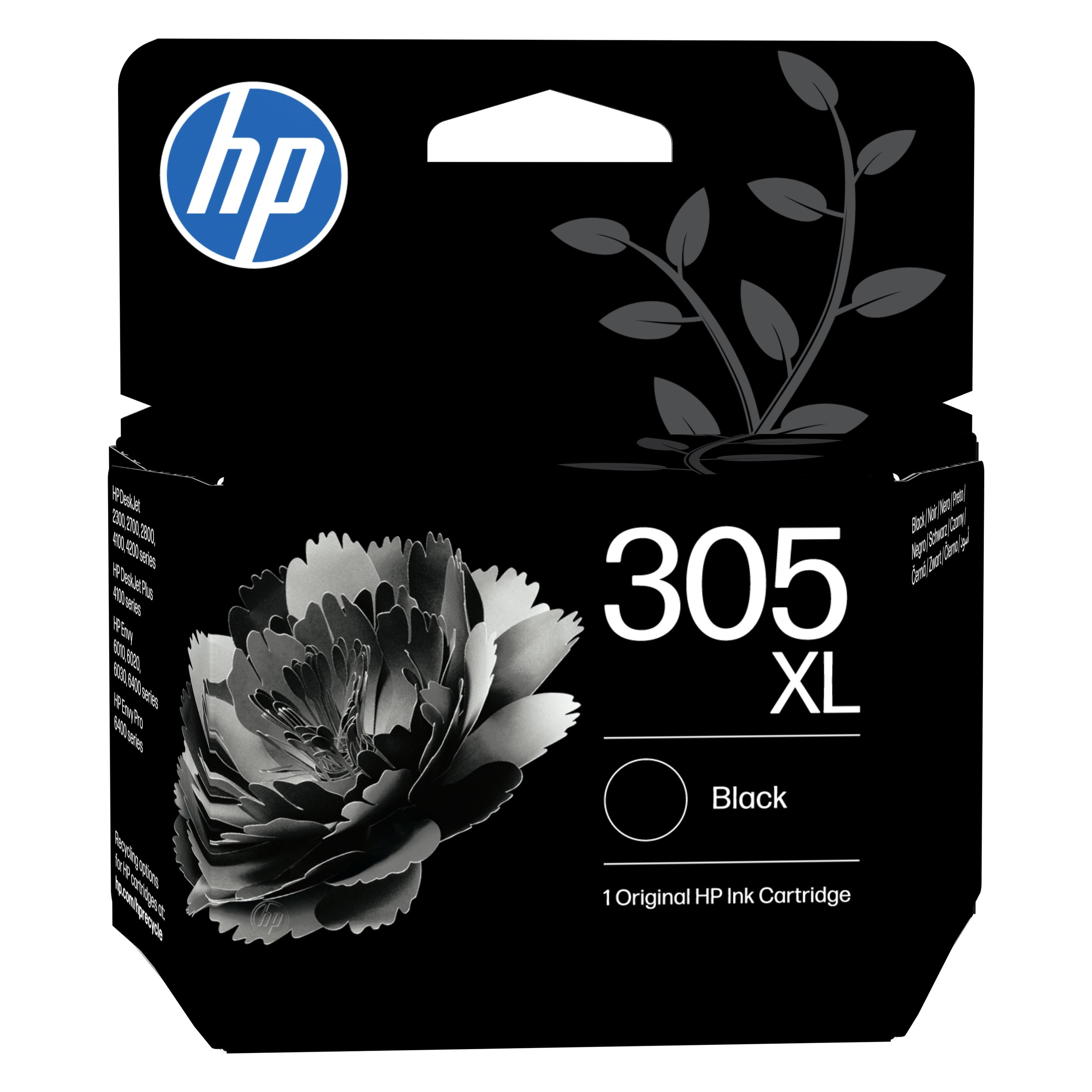HP Ink black 300 p. No.305XL (BK) (3YM62AE#LS1)