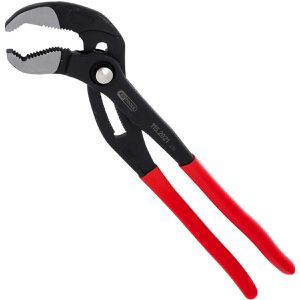 KS-Tools Wasserpumpenzange 115.2021, mit Druckknopf-Einstellung, Griffe isoliert, 407 mm