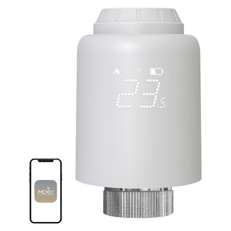 Moes ZTRV-PJ-601-MS Intelligenter Thermostatkopf (ZTRV-PJ-601-MS)