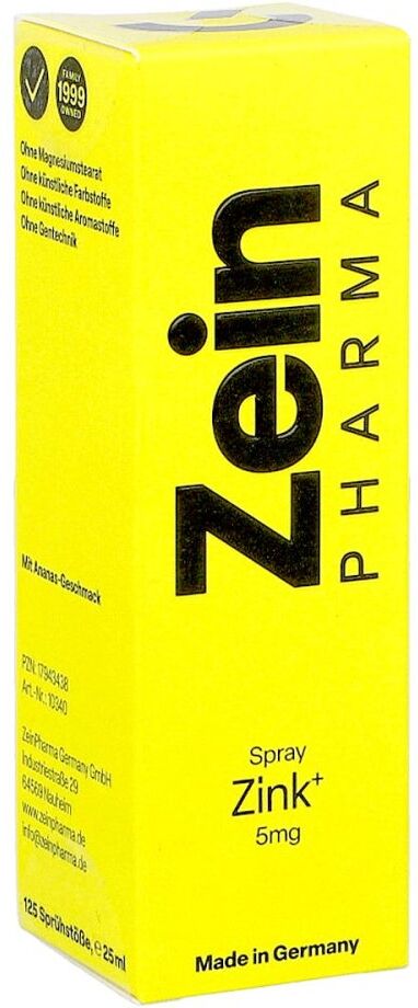 Zink+ 5mg Spray von ZEINpharma 25ml