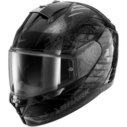 Shark Ridill 2 Reptaia, Integralhelm - Schwarz/Grau - XXL