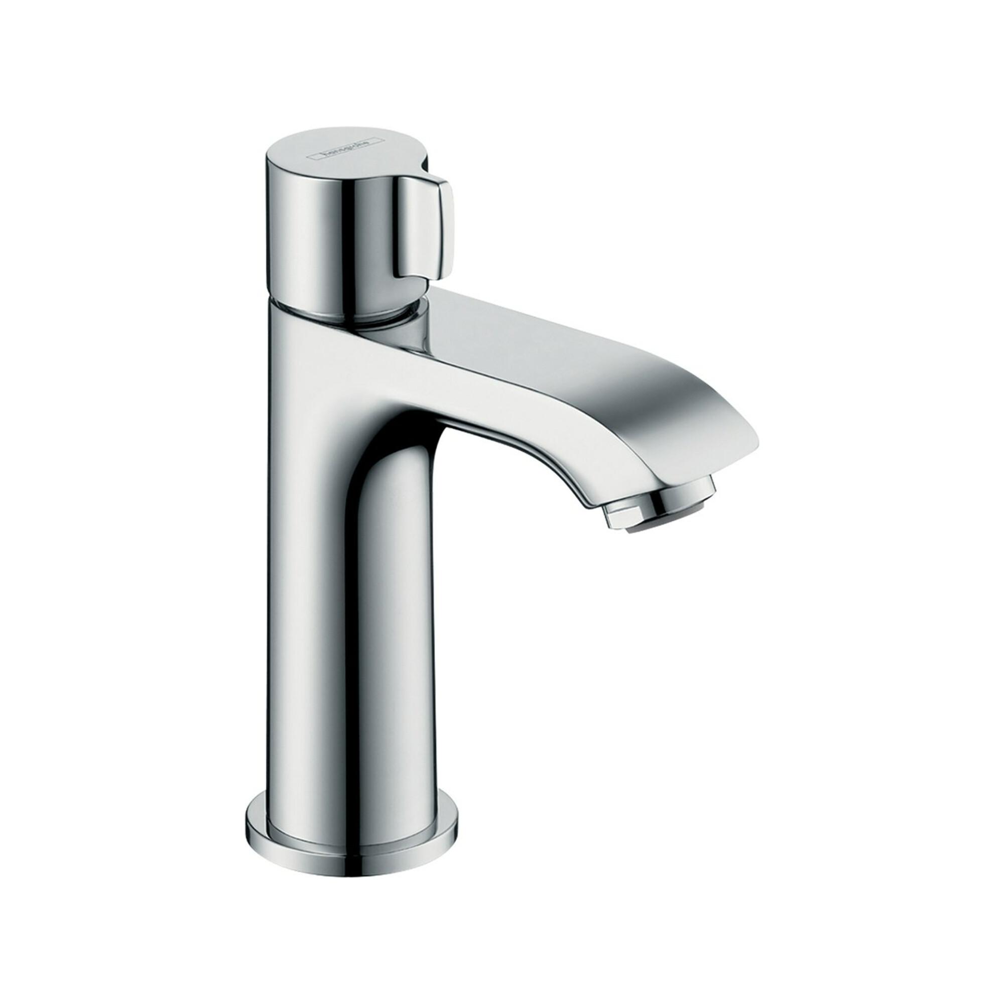 hansgrohe Standventil 100 Metris o Abl., f Kaltwas. o. vorgem. Was., chr (31166000)