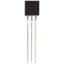 2N 3704 - Bipolartransistor, NPN, 50V, 0,8A, 0,63W, TO-92