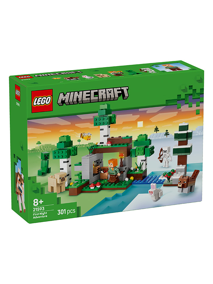 LEGO® Minecraft™: Erstes Abenteuer in der Nacht - ab 8 Jahren - onesize