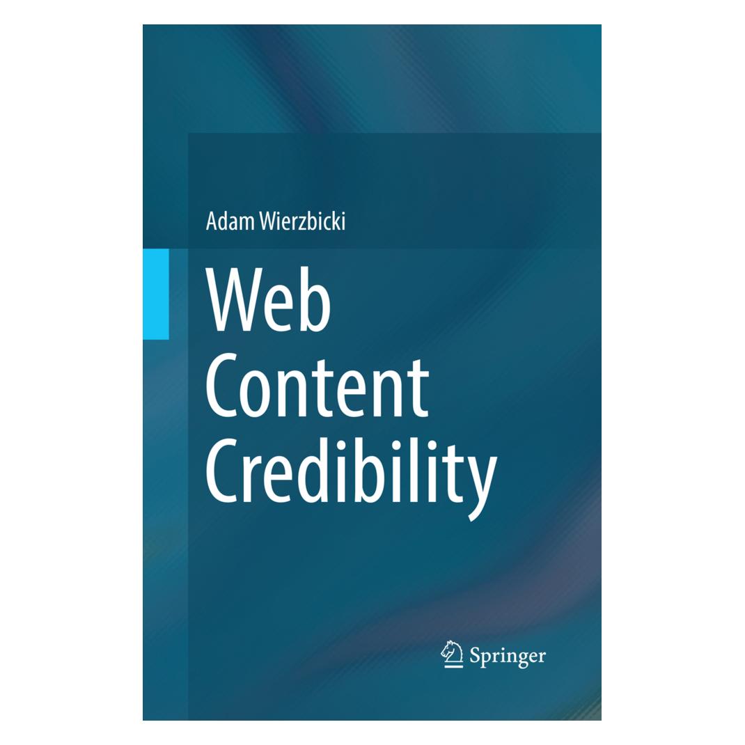 Springer Web Content Credibility (Englisch, Softcover, Adam Wierzbicki) (56080114)