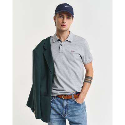 Gant "SLIM SHIELD SS PIQUE POLO" mit Logostickerei auf der Brust