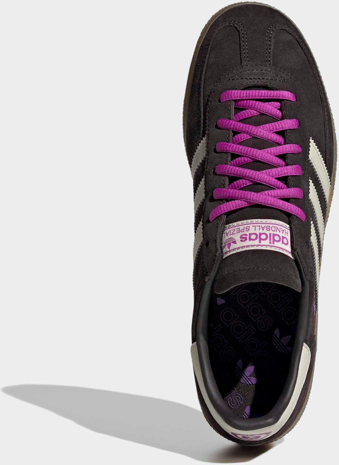 Sneaker ADIDAS PERFORMANCE "HANDBALL SPEZIAL", Herren, Gr. 43, braun (none, none, purbur, chile), Leder, Schuhe Sneaker, WM 2026 Edition (Länderschuhe) none, none, purbur, chile 43