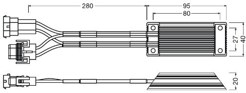 Osram Leitungssatz Ledsc05-2hb